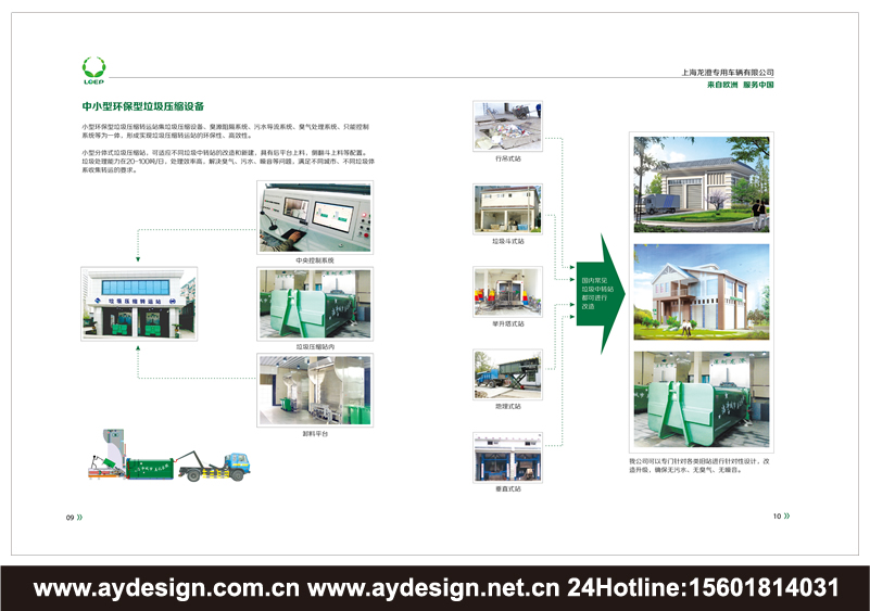 垃圾處理車樣本設(shè)計(jì)-環(huán)衛(wèi)車輛畫冊(cè)設(shè)計(jì)-固廢處理裝置樣本設(shè)計(jì)-壓縮式垃圾車宣傳冊(cè)設(shè)計(jì)-上海奧韻品牌策略機(jī)構(gòu)